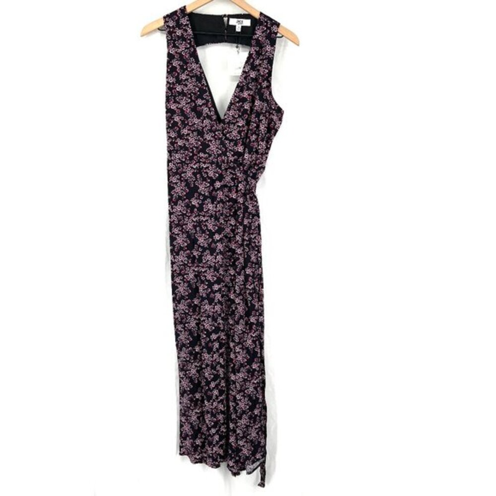 NEW Jack by BB Dakota‎ floral wide leg jumpsuit cutout back spring summer 4